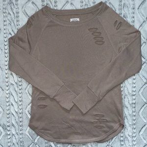 Urban Heritage Distressed Crewneck